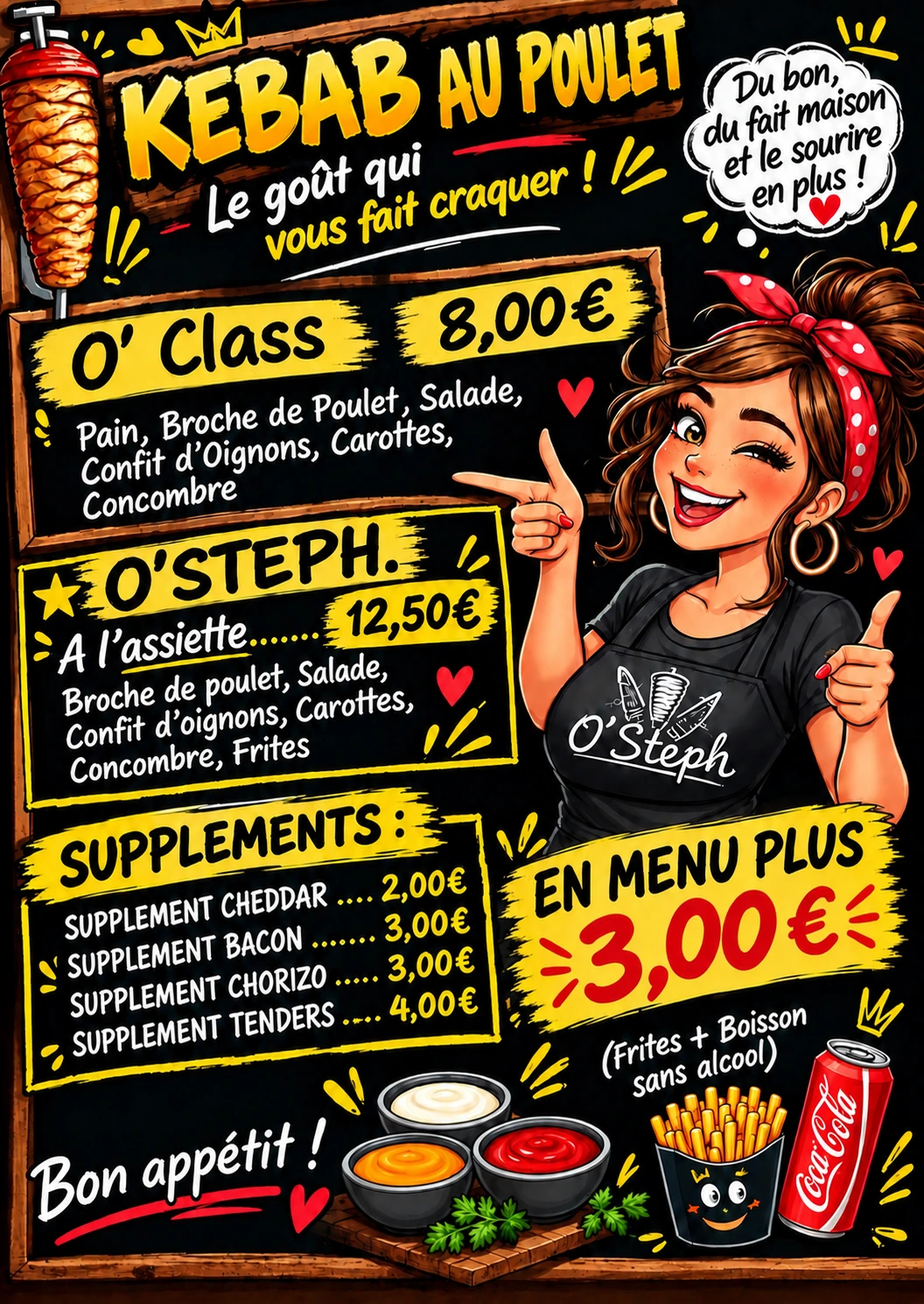 KEBAB AU POULET