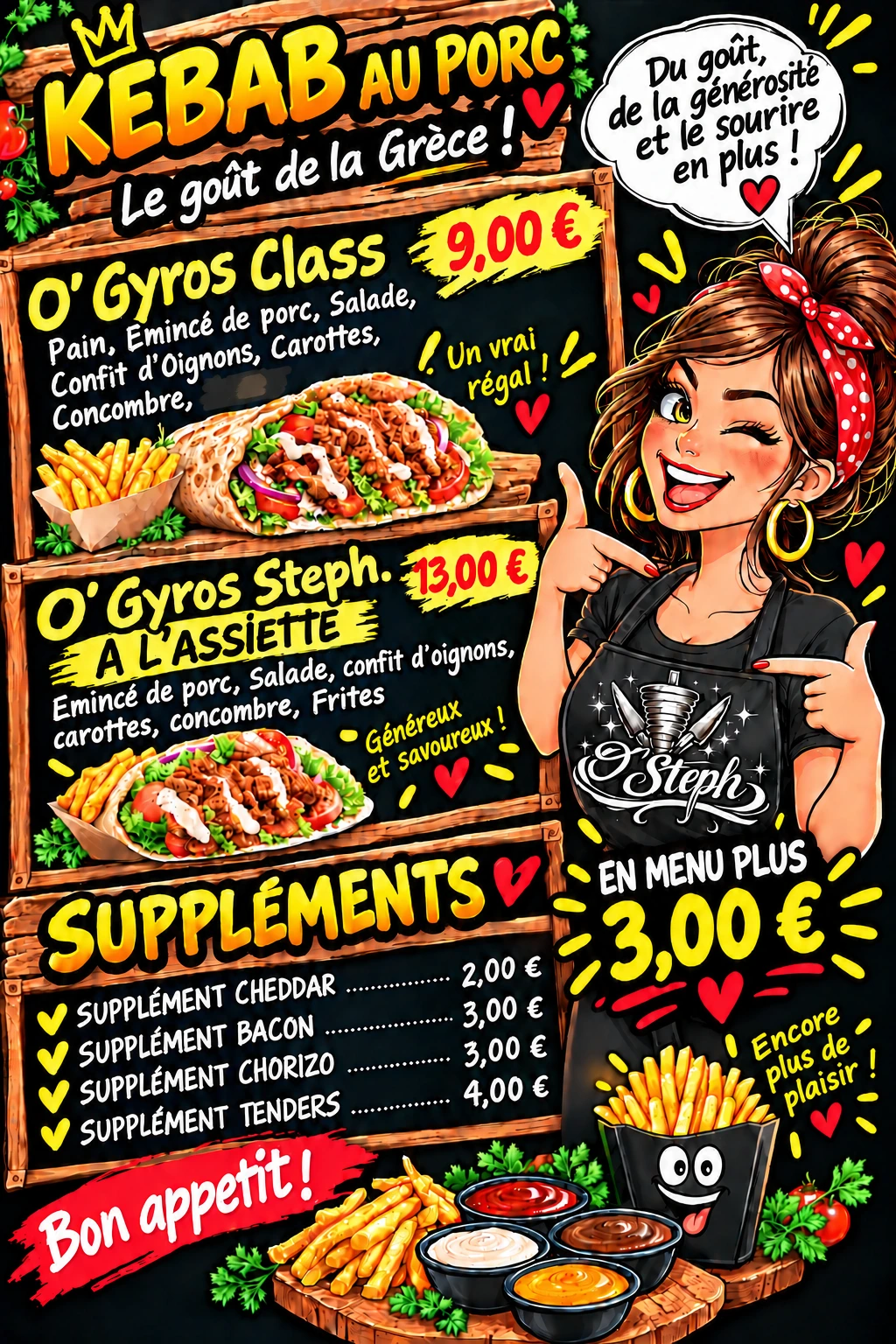 KEBAB AU PORC
